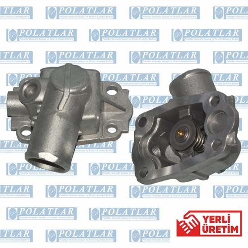 CANTER 859 FUSO MOTOR E5 TERMOSTAT GÖVDELİ KOMPLE