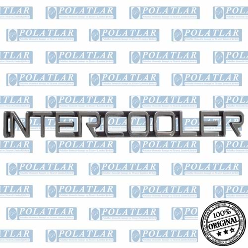 CANTER İNTERCOOLER YAZISI LOGO