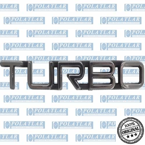 CANTER TURBO YAZISI LOGO