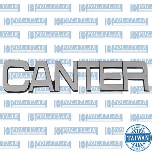 CANTER ÖN GÖĞÜS YAZISI CANTER LOGO (30 CM)