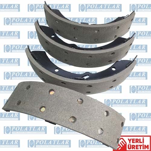 CANTER 635/639 FREN PAPUÇLU BALATA TK ÖN/ARKA (FE 839) PERÇİNLİ