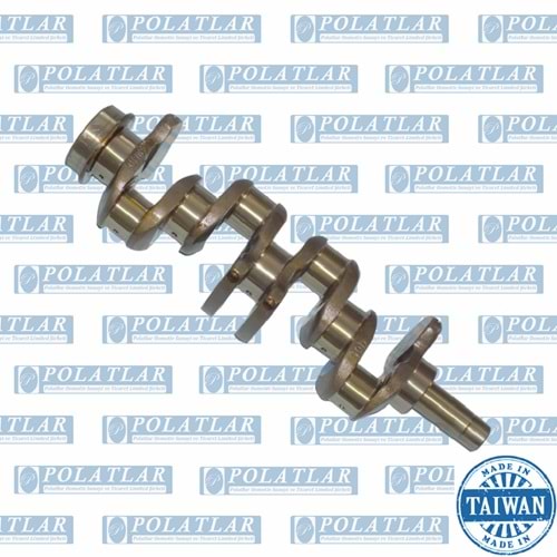 CANTER 711 MOTOR 4M40 KEÇE KRANK MİLİ (ÇELİK DÖVME)