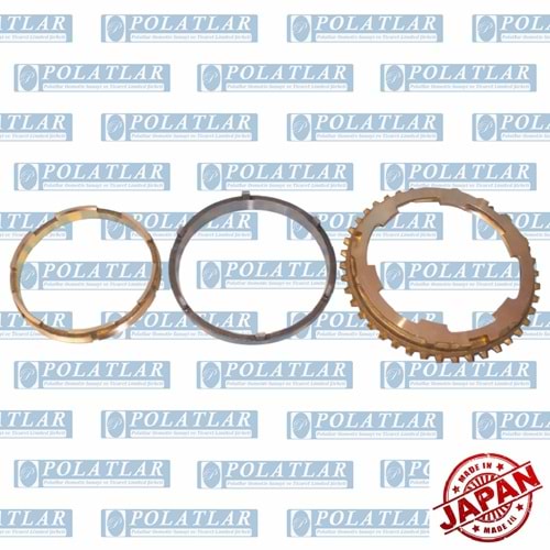 CANTER 859 E4 ŞANZIMAN SENKROMEÇ 6. VİTES HALKA 3 LÜ SET