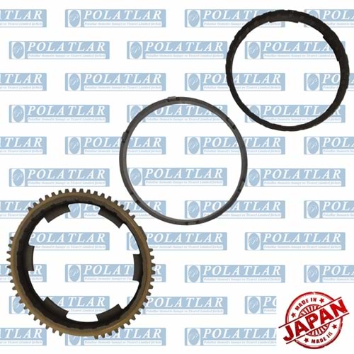 CANTER 859 E5 ŞANZIMAN SENKROMEÇ1/2/3 HALKA 3 LÜ SET (TFB75-TFB85)
