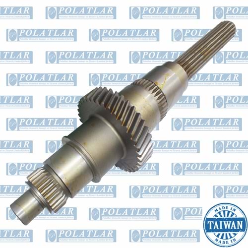 CANTER 859 ŞANZIMAN EURO 5 DİŞLİ KAMALI MİL (OTOMOTİK) 28x37x38x20 MM