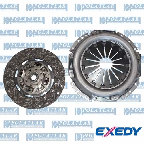 CANTER 839 DEBRİYAJ EURO 4 BASKI BALATA SET 2 Lİ 08>