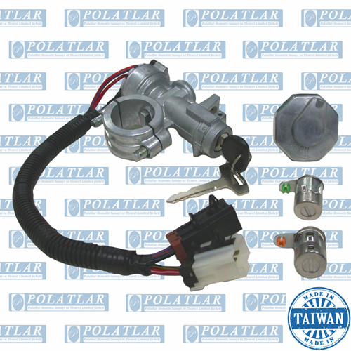 CANTER 859 E4 DEPO KAPAK KONTAK KİLİT ŞİFRE SET 4 LÜ TK KOMPLE