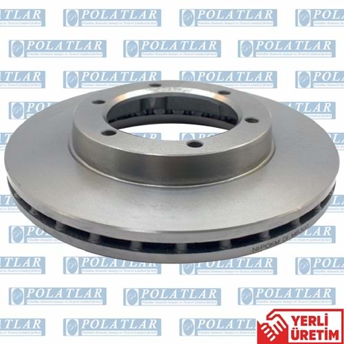 CANTER TFA35 E5-E6 FREN DİSK AYNASI ÖN (2Lİ TAK)(265 MM) >PORTEKİZ