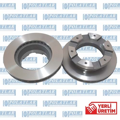 CANTER TFA35 E5-E6 FREN DİSK AYNASI ARKA (2Lİ TAK)(265 MM) > PORTEKİZ