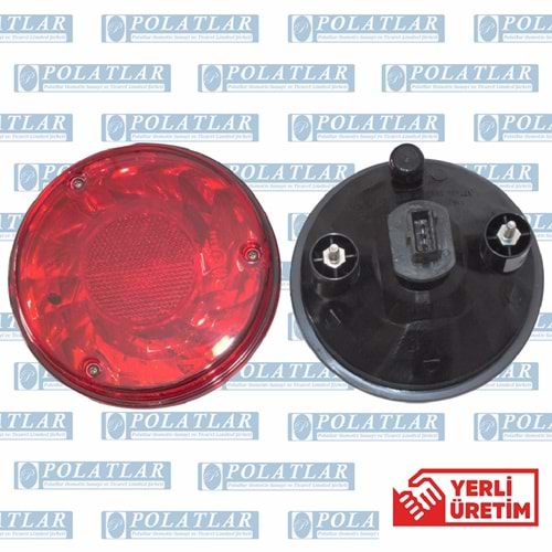 OTOKAR SULTAN STOP LAMBA KIRMIZI (12.5 CM)(3 FİŞ)