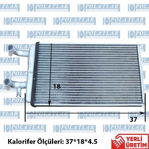 OTOKAR SULTAN KALORİFER ISITICI PETEK ÖN (37*18*4.5 CM)