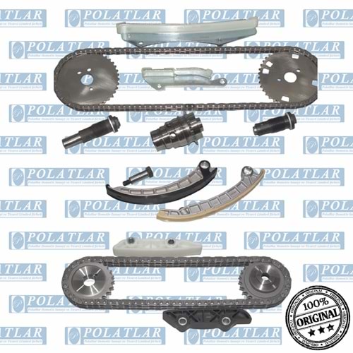 OTOKAR M2010 MOTOR EKSANTRİK ZİNCİR SET (E5) (KOMPLE)