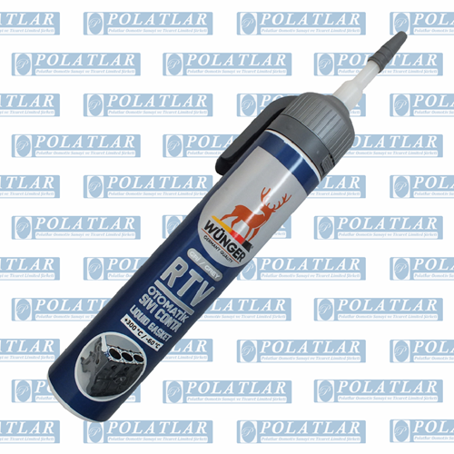 RTV OTOMOTİK SİYAH SIVI CONTA +300 °C/-60 °C (200 ML)