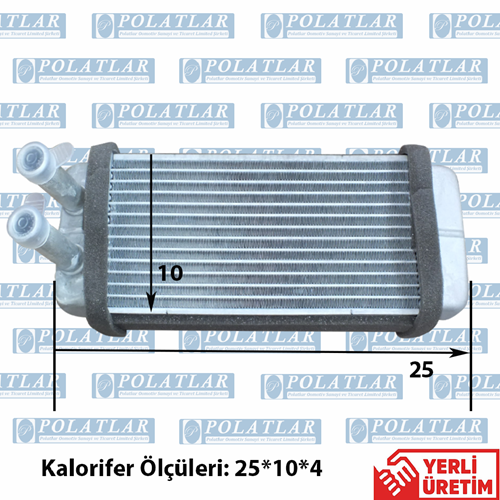 TEMSA PRESTİJ KALORİFER ISITICI PETEK BASAMAK DA (25*10*4 CM)