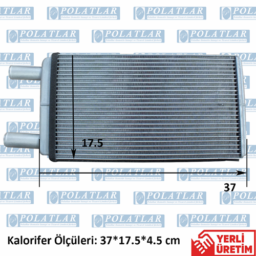 TEMSA PRESTİJ KALORİFER ISITICI PETEK ÖN (37*17.5*4.5 CM)