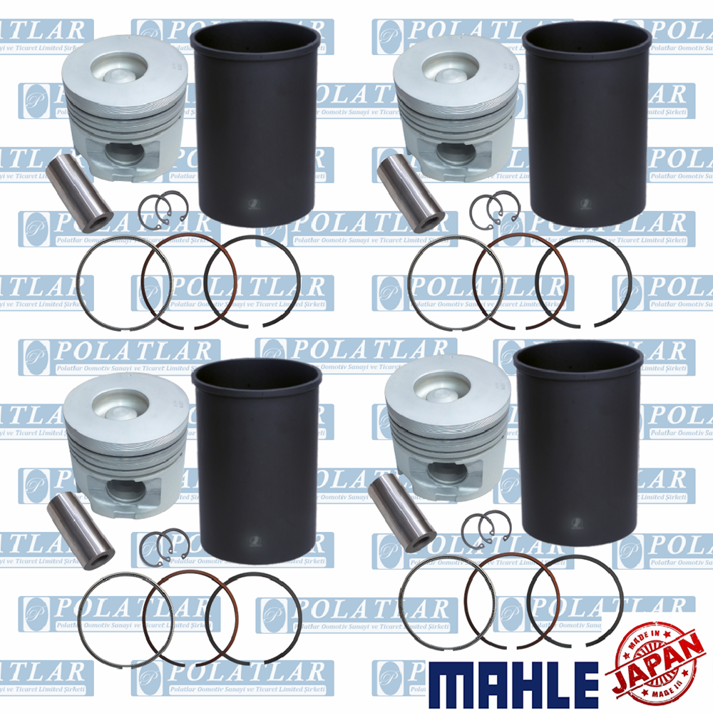İŞMAKİNA ISUZU MOTOR 4HF1 PİSTON SEGMAN GÖMLEK KİT TK
