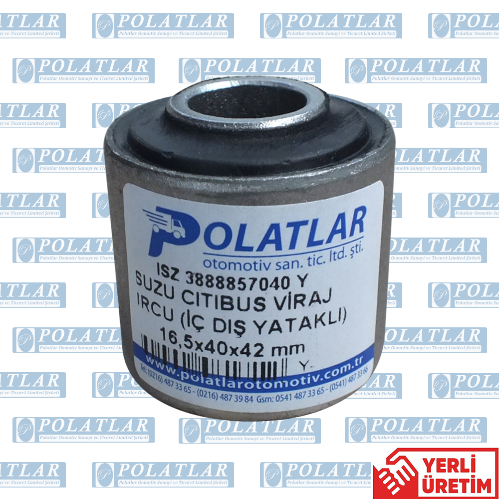 ISUZU CITIBUS VİRAJ BURCU BÜYÜK (İÇ DIŞ YATAKLI) 16,5x40x42 mm