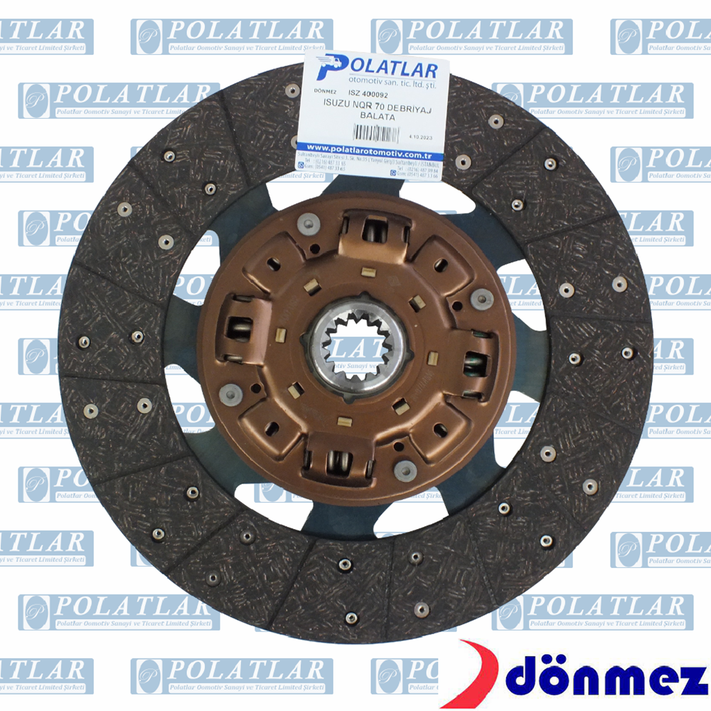 ISUZU NQR 70 DEBRİYAJ BALATA