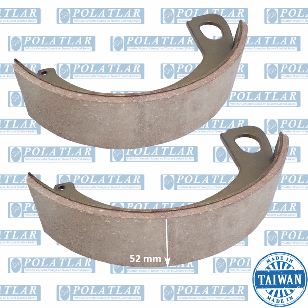 ISUZU NQR 70 EL FREN PAPUÇLU BALATA TK GÜÇLENDİRİLMİŞ E4/E5/E6
