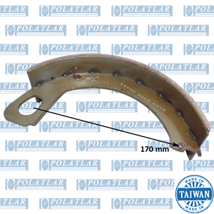 ISUZU NQR 70 EL FREN PAPUÇLU BALATA TK GÜÇLENDİRİLMİŞ E4/E5/E6