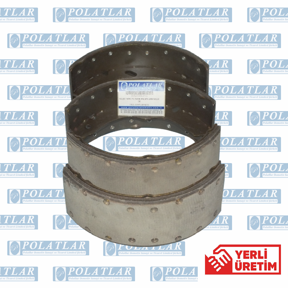 ISUZU NPR 75 FREN BALATA PAPUÇLU TK (12 CM)