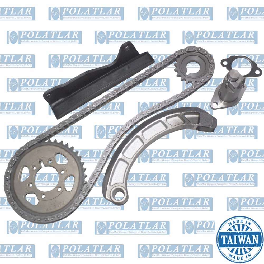 ISUZU D-MAX E5 MOTOR 4JJ1 EKSANTİRİK ZİNCİR GERGİ PALET KİT I404X