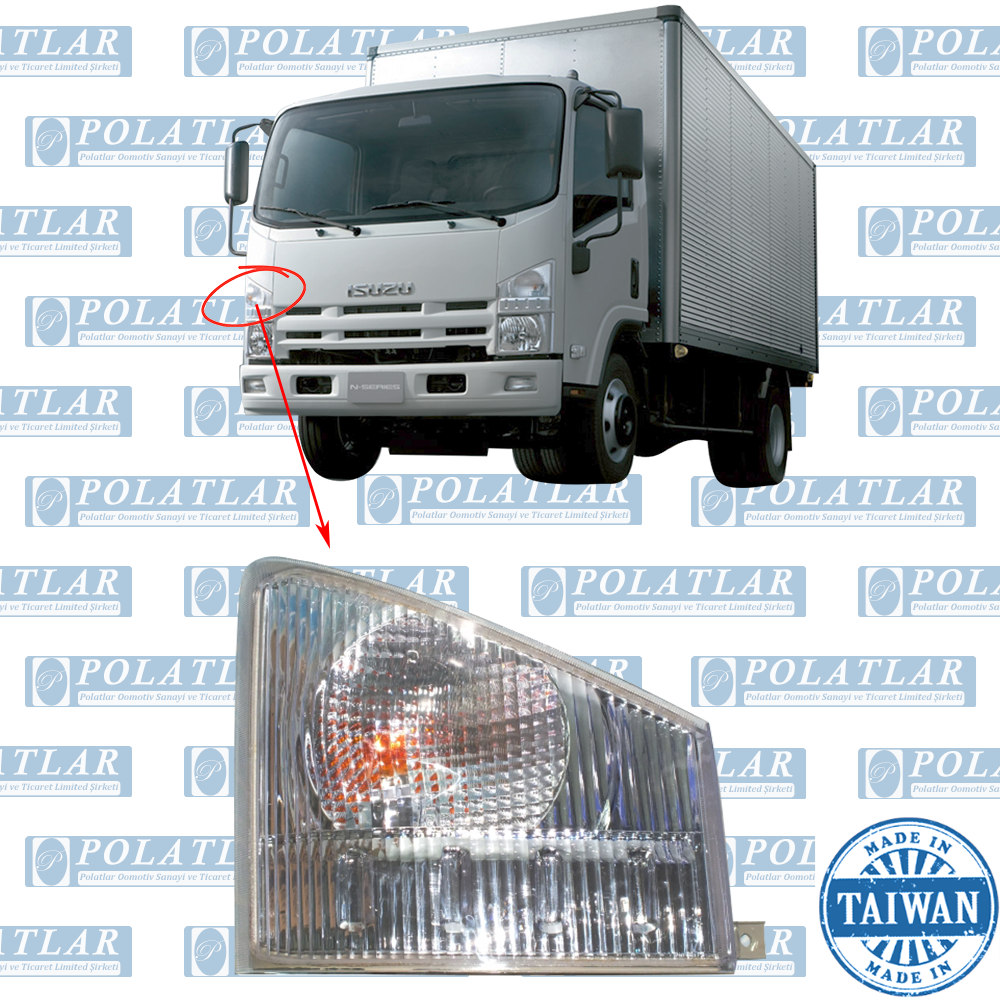 ISUZU NNR/NLR SİNYAL LAMBASI FAR ÜSTÜ SAĞ