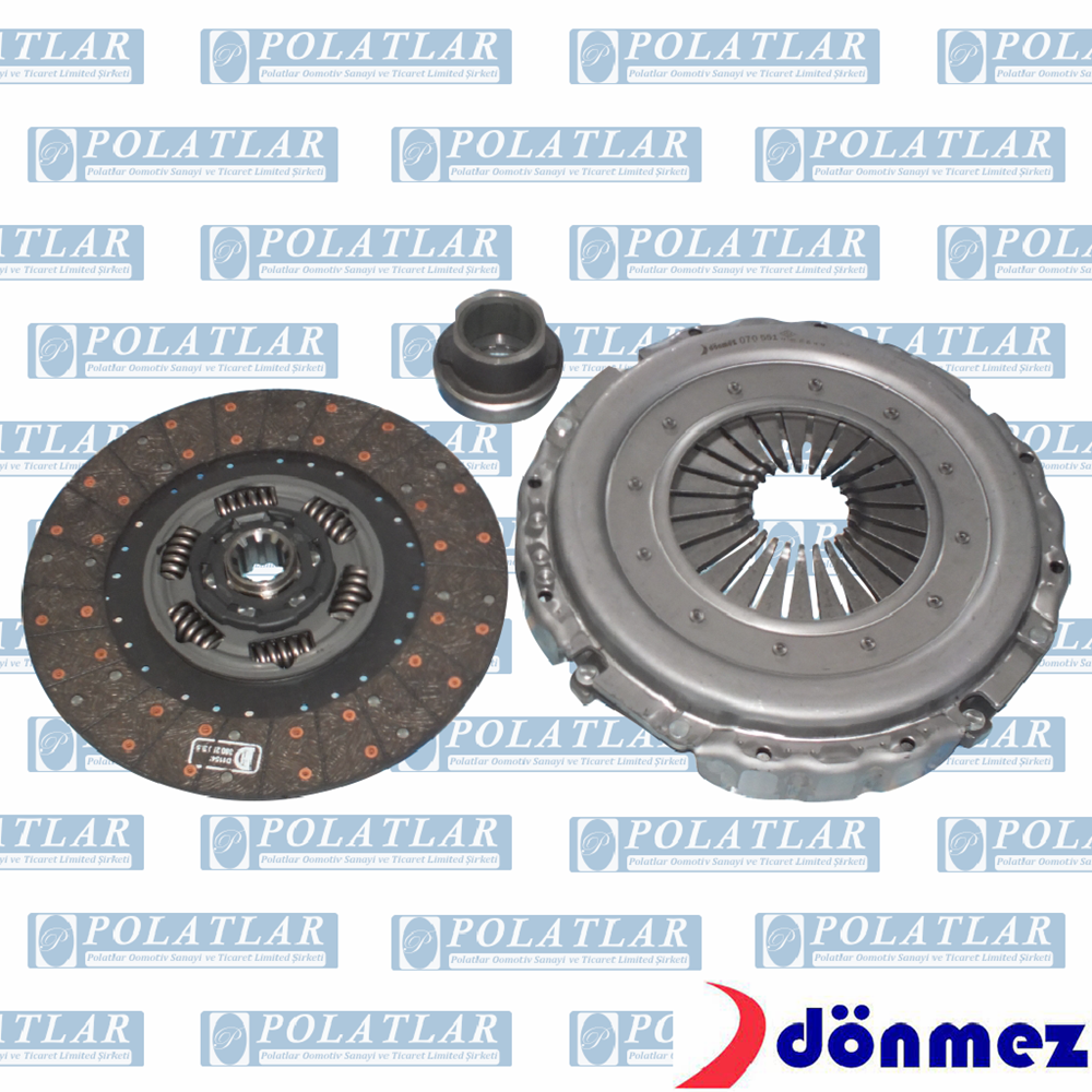 İVECO EUROCARGO DEBRİYAJ BASKI BALATA RULMAN SET (350 MM)