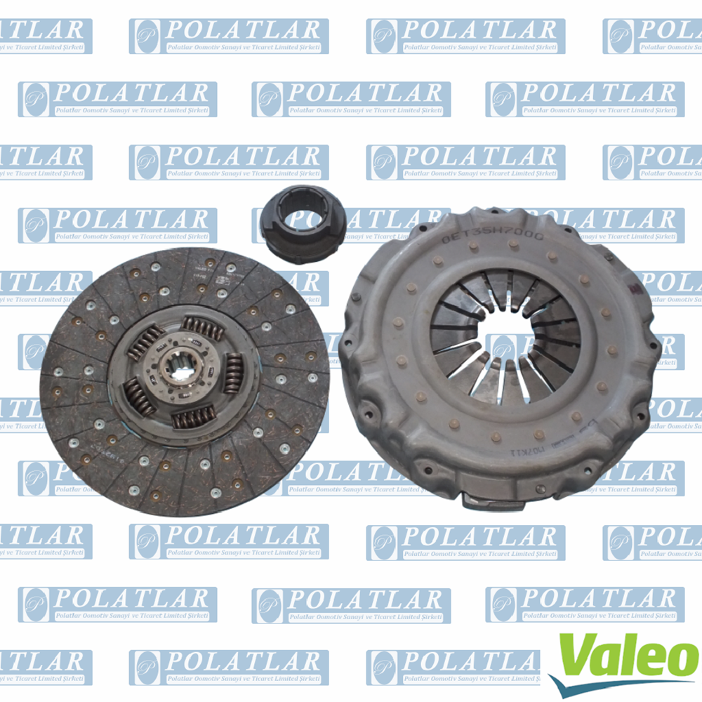 İVECO EUROCARGO DEBRİYAJ BASKI BALATA RULMAN SET (365MM)