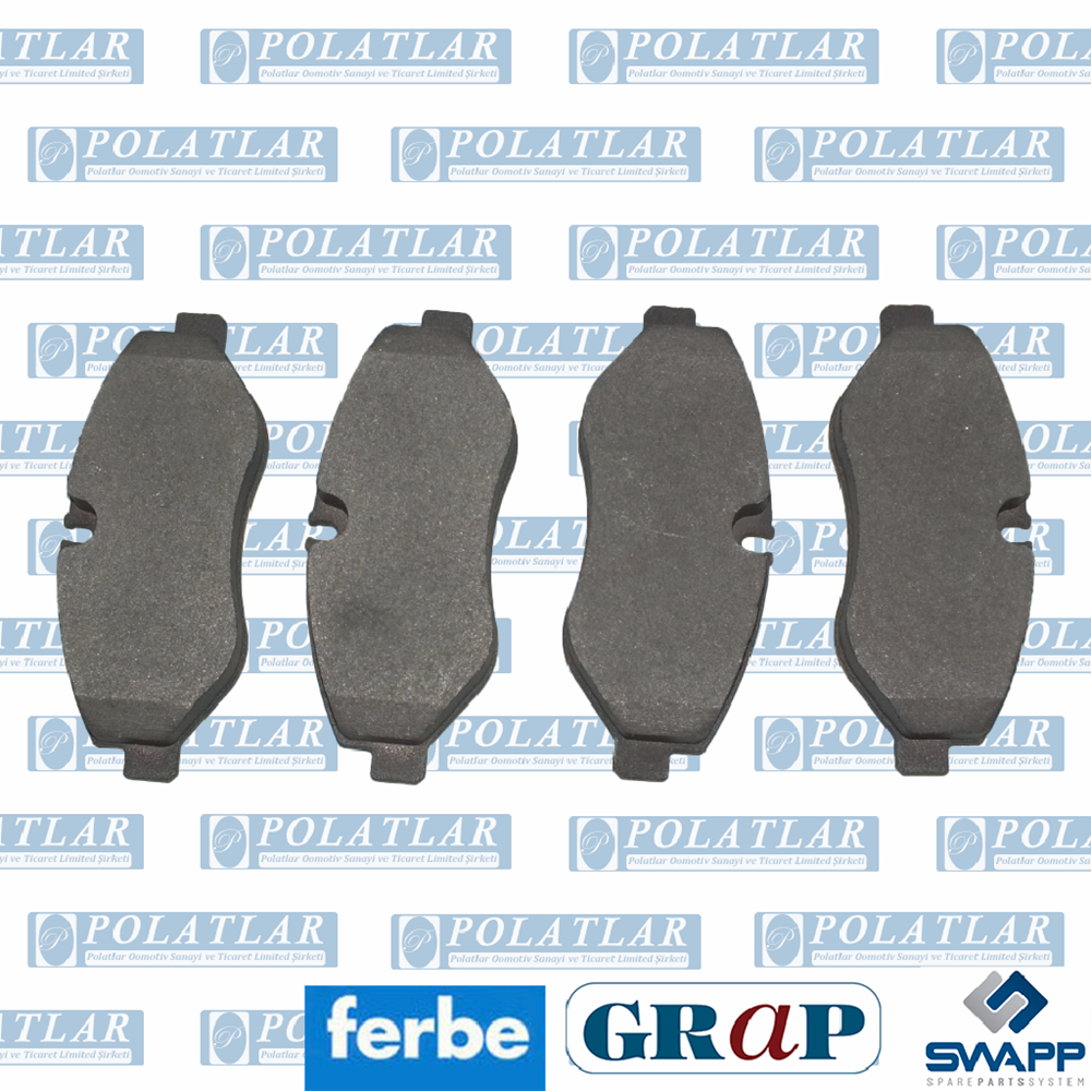 İVECO DAİLY C13 FREN DİSK BALATA TAKIMI ÖN (3965)(2006>) 35C15>50C15