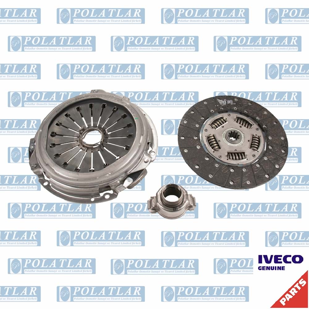 İVECO DAİLY C15 DEBRİYAJ BASKI BALATA RULMAN SET 3LÜ (28CM) 500054748 V-İ