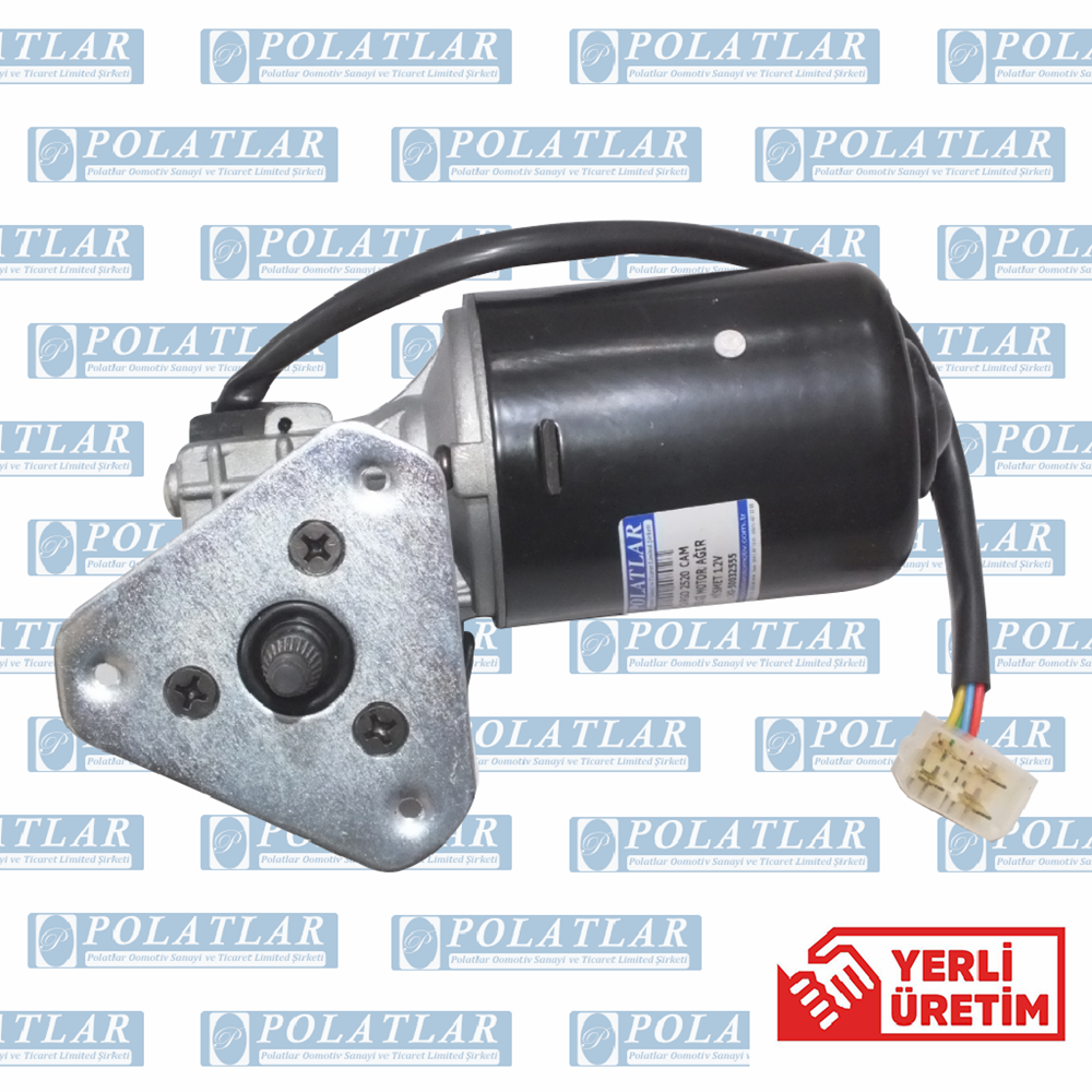 İVECO EUROBUS CAM SİLECEK MOTORU 24V