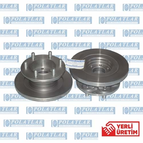 İVECO DAİLY C11 FREN DİSK AYNASI TAKIMI ÖN (DAR GÖBEK)(164MM) 500041264