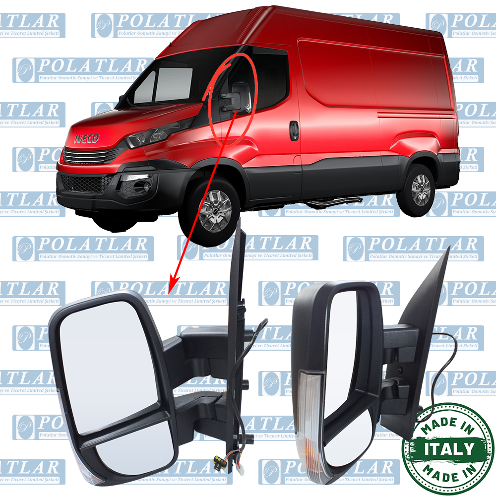 İVECO DAİLY S15 DİKİZ AYNA KISA KOL SOL (E5) 2014>