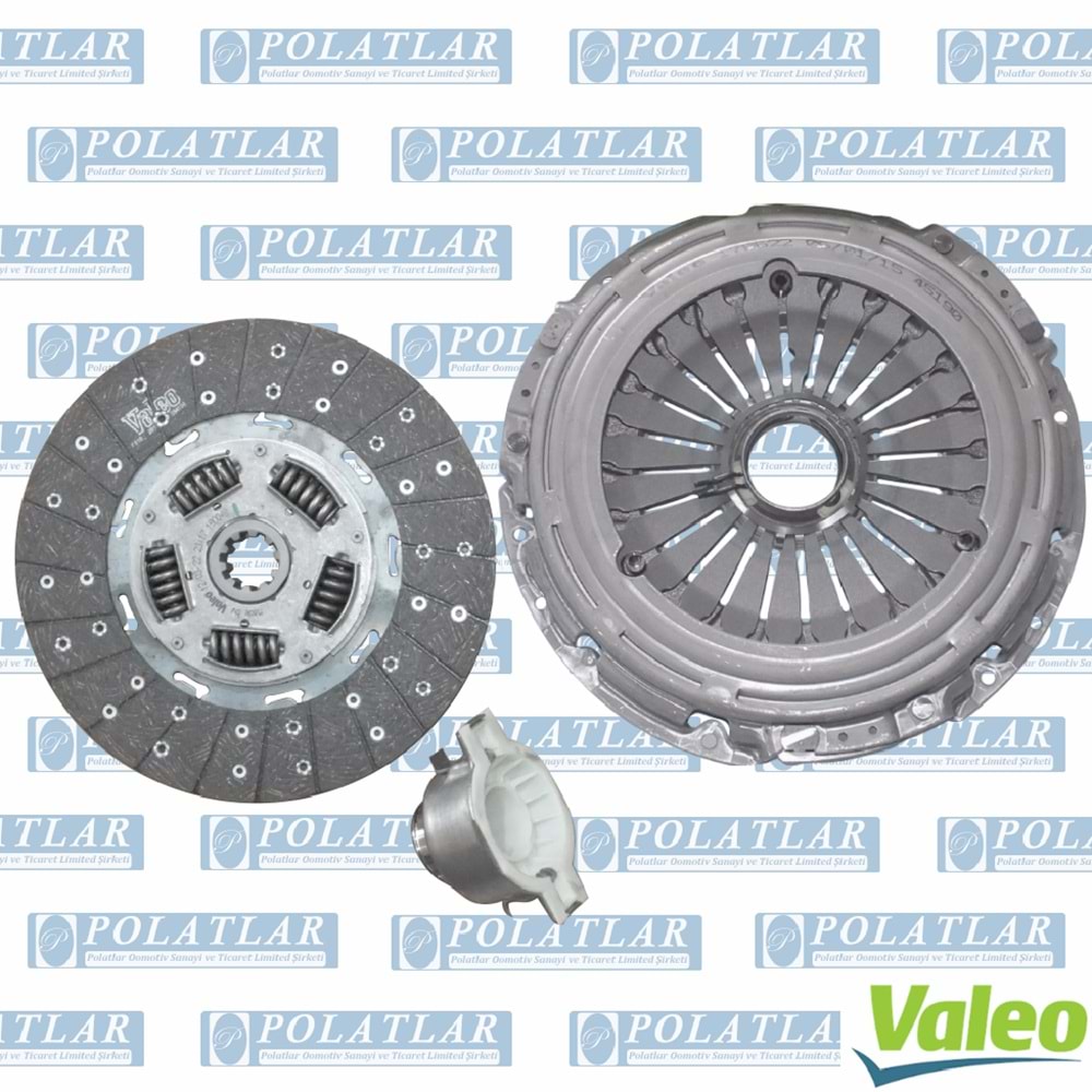 İVECO EUROBUS DEBRİYAJ BASKI BALATA RULMAN SET 3 LÜ 1904754 1908503 2995815 1908557