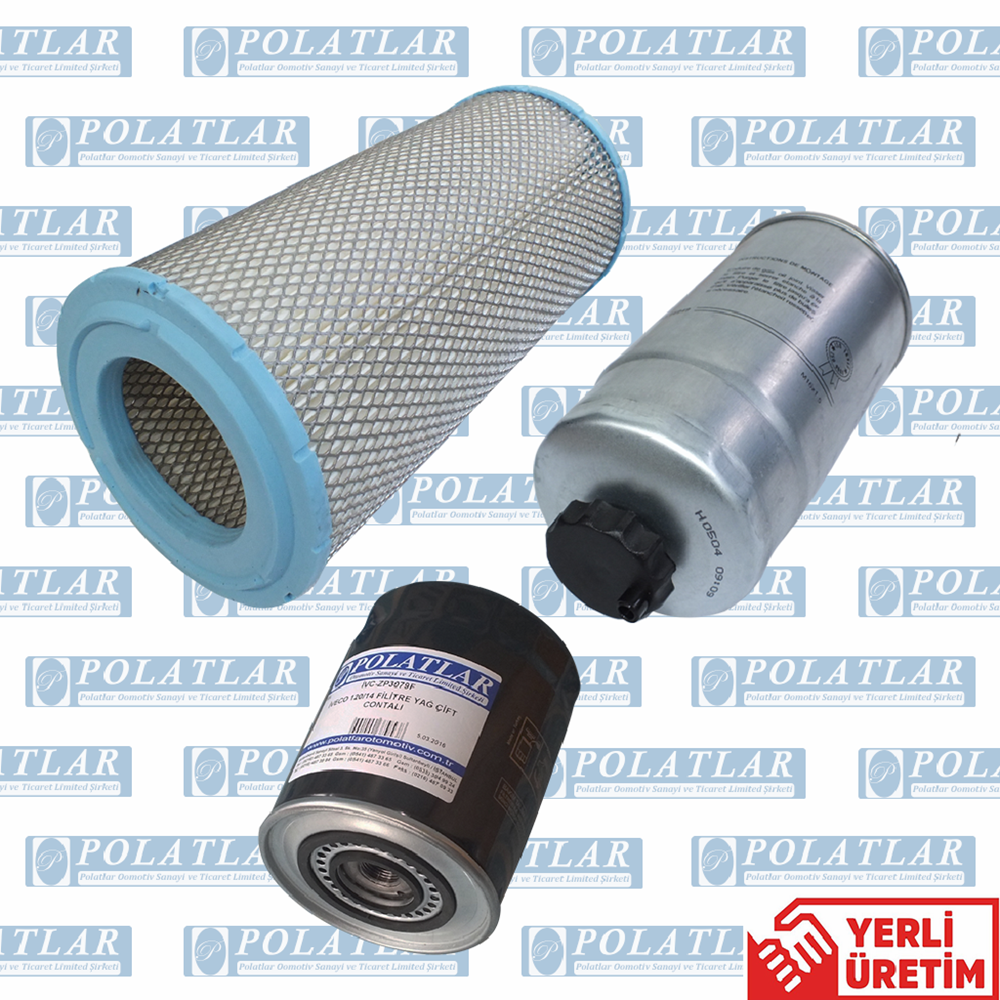 İVECO DAİLY C11 2.8 FİLTRE TAKIMI (YAĞ FİLTRE ÇİFT CONTALI)