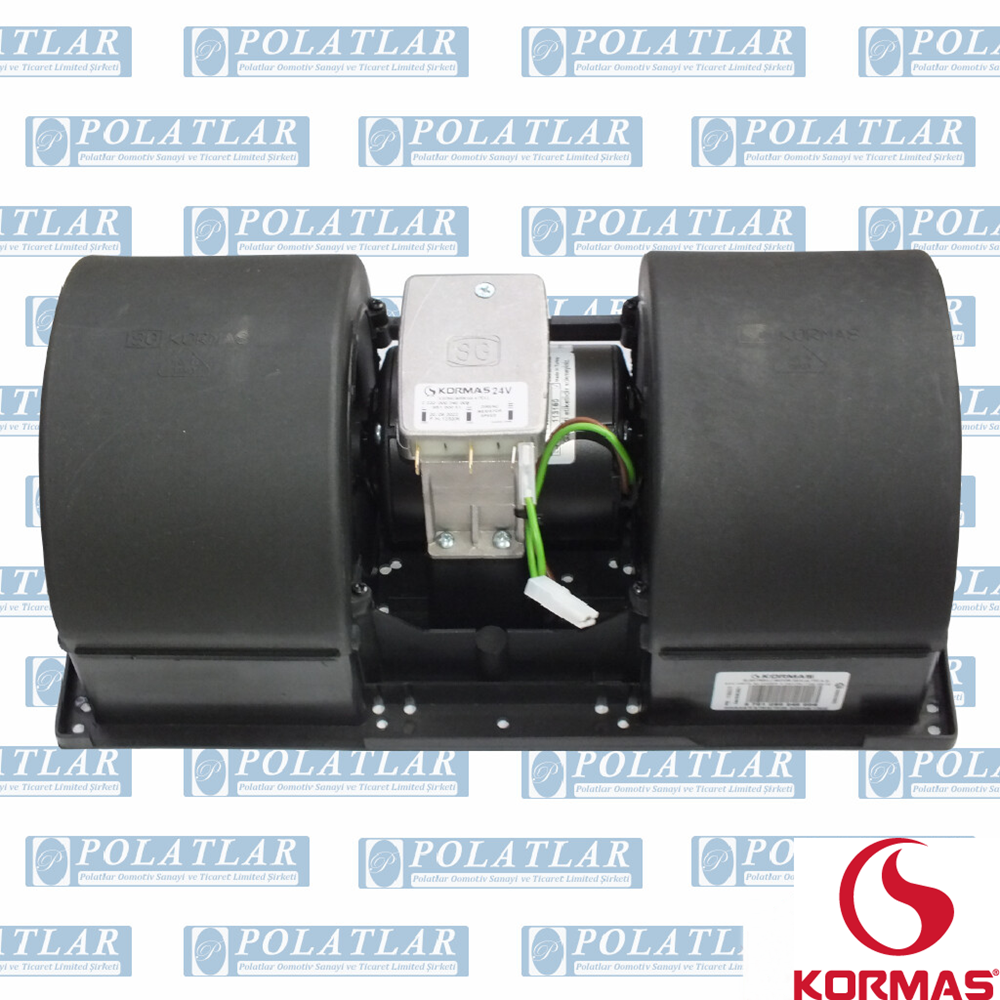 KARSAN ATAK KALORİFER MOTORU ÇİFT PERVANELİ (24V)