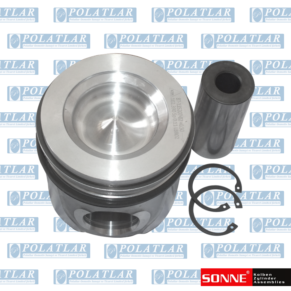 KARSAN ATAK MOTOR PİSTON SEGMANLI (STD)(E4/E5)