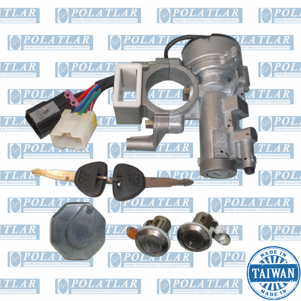 CANTER 659 DEPO KAPAK KONTAK KİLİT ŞİFRE SET 4 LÜ TK KOMPLE