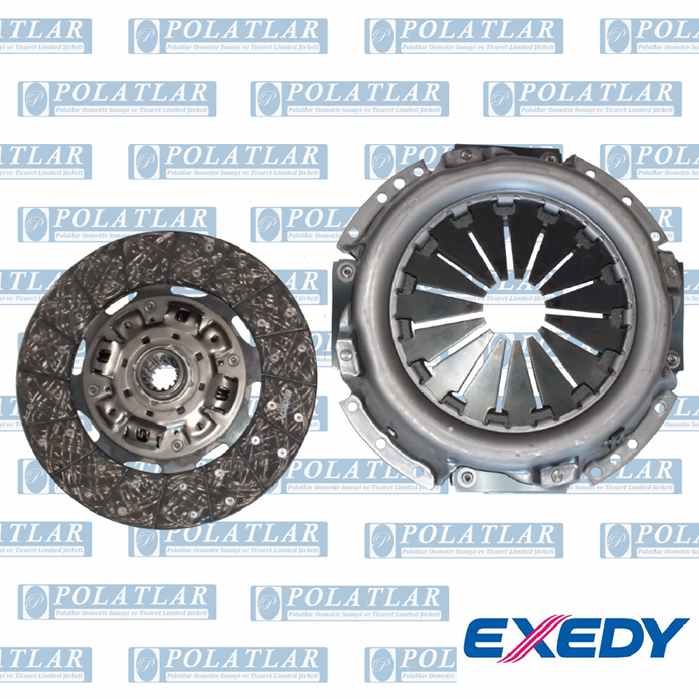 CANTER 839 DEBRİYAJ EURO 4 BASKI BALATA SET 2 Lİ 08>